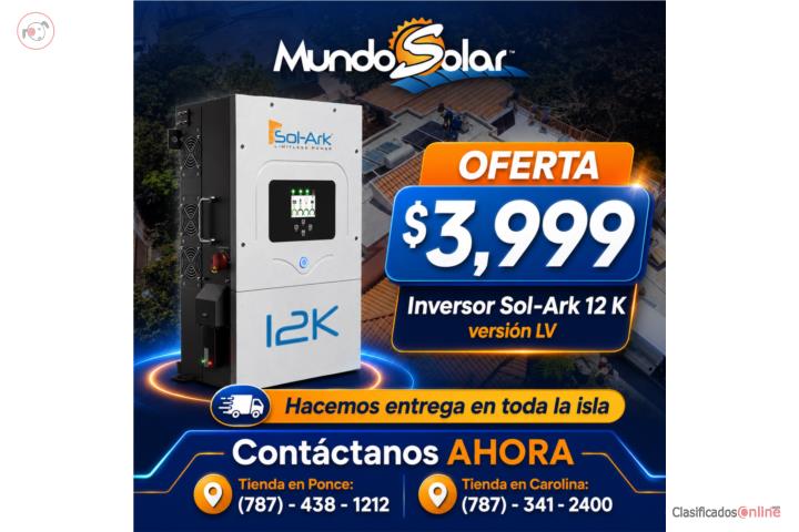 Sistema Solar de Back Up 8 placas 550W