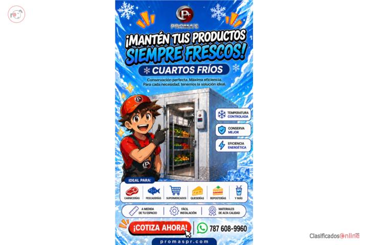 FABRICAMOS WALK-IN COOLERS, Puerto Rico