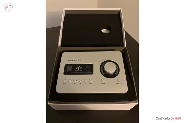 Universal Audio Apollo Solo Desktop Thndrblt, Puerto Rico