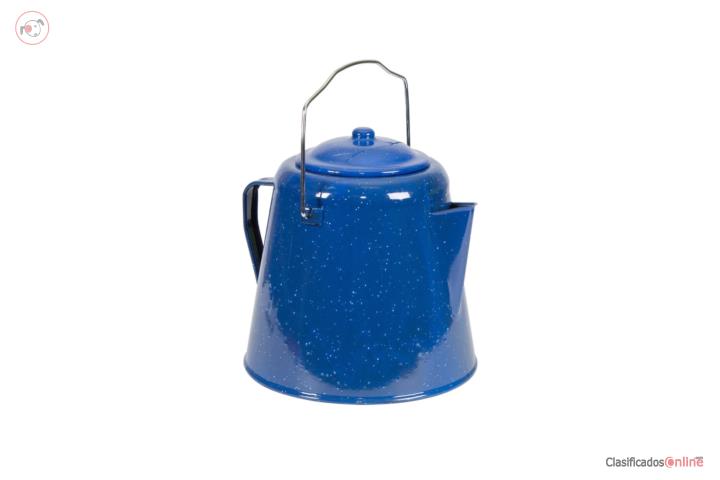 CAFETERA EN ENAMEL PARA CAMPING GRANDE, Puerto Rico