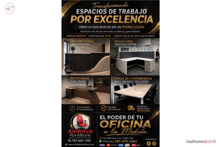 FABRICAMOS ESCRITORIOS A LA MEDIDA