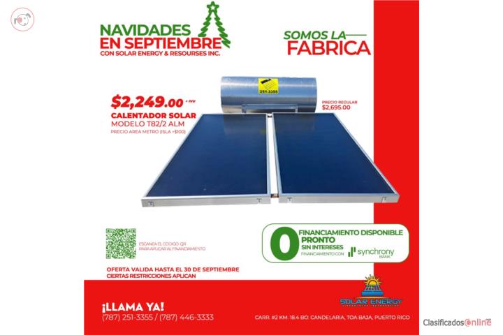 #1 CALENTADORES SOLARES