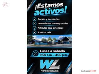 Carpas y toldos , calidad , Wlwarehouse  Puerto Rico
