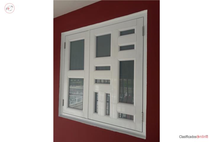 Ventanas Caseman con Diseño 60x48, Puerto Rico