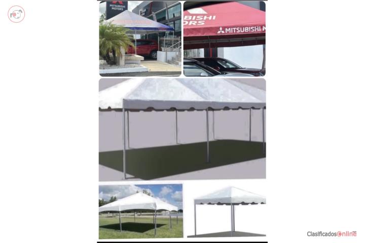 CARPAS ALUMINIO COMERCIALES CON O SIN LOGOS, Puerto Rico