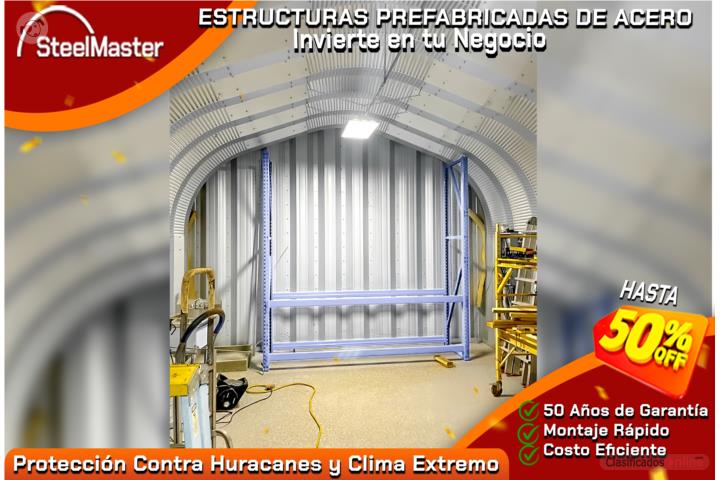 **SteelMaster - Hangares Prefabricados**, Puerto Rico