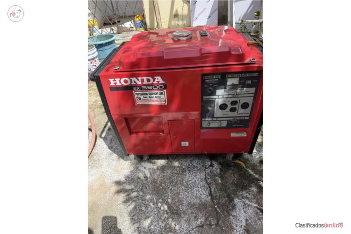 Planta electrica Honda 3,300ex Silensiosa, Puerto Rico