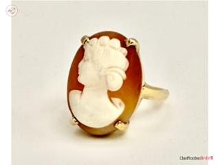 SORTIJA CAMAFEO 14KT, JOYERIA CARMEN Puerto Rico