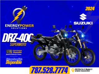 SUZUKI DR-Z 400 2024, Energy Power Solution Motoras Puerto Rico