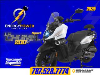 Tank Sport 200cc 2025, Energy Power Solution Motoras Puerto Rico