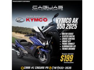 ⁠Kymco AK 550i ABS 2025 Pagos Desde $199 
