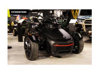 2024 Can-Am RD SPYDER F3 S 1330 SE6 MBK, EVINMOTORS PR  Puerto Rico