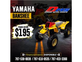 YAMAHA BANSHEE COLOR AMARILLO, Dorado Motor Sport Puerto Rico