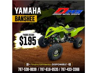 YAMAHA BANSHEE COLOR VERDE NEON, Dorado Motor Sport Puerto Rico