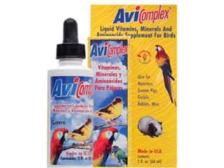 AVI- COMPLEX MULTIVITAMINAS, OUTLET PET CENTER & CENTRO AGRICOLA