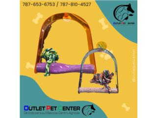 COLUMPIO EN ACRILICO CON PERCHA CEMENTO, OUTLET PET CENTER & CENTRO AGRICOLA