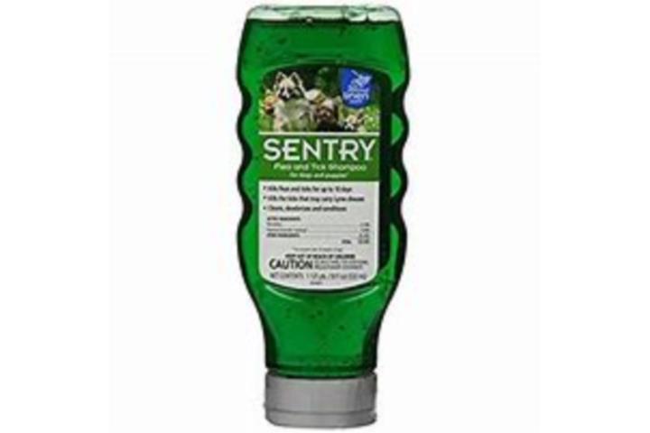 SHAMPOO SENTRY PARA PULGAS Y GARRAPATAS