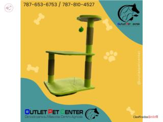 ACCESORIOS PARA GATOS, TORRES, ARENEROS Y MÁS, OUTLET PET CENTER & CENTRO AGRICOLA
