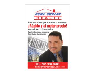 VENDEMOS RPIDO Y AL MEJOR PRECIO!! Puerto Rico Home Owners Realty