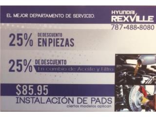 Servicio y Piezas Hyundai con 25% de descuento Clasificados Online  Puerto Rico
