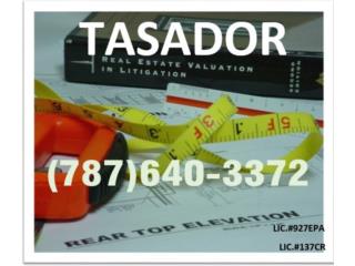 TASADOR-CASAS-SOLARES-FINCAS-CONDOMINIOS Puerto Rico JAVIER A. FLORES & ASOCIADOS