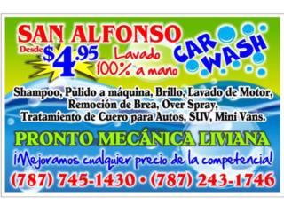 LAVADO A MANO DESDE $4.95 Puerto Rico AUTO ELEGANCE GALLERY, INC