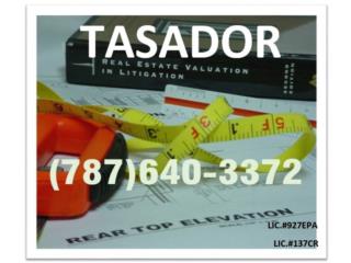 TASADOR-CASAS-SOLARES-FINCA-APARTAMENTOS Puerto Rico JAVIER A. FLORES & ASOCIADOS