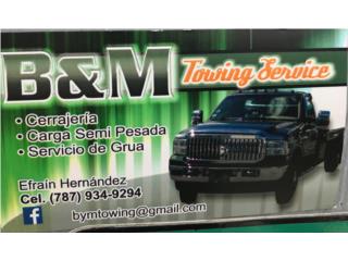 SERVICIO DE GRUA Puerto Rico B & M Towing