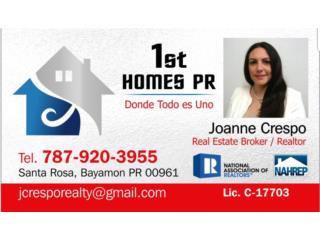 Realtor, HUD AGENT,  Reposeidas, Venta, Compra, 1st Home PR