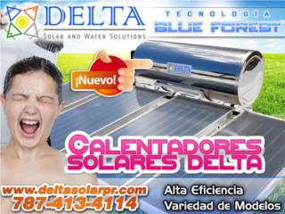 Mantenimiento de calentadores solares  Puerto Rico DELTA SOLAR CORP. 787.413.4114