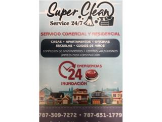 Inundacion aguas negras / extracción de agua Puerto Rico SUPER CLEAN 24/7 Limpiezas 24 horas emergencias