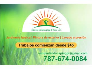 Servicio de Jardineria y embellecimiento al hogarReal Estate Puerto Rico Bienes Raices