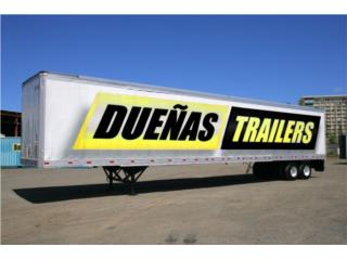 Alquiler de trailers 20', 40' 45', 48' y 53' Puerto Rico DUEAS TRAILERS RENTAL INC.