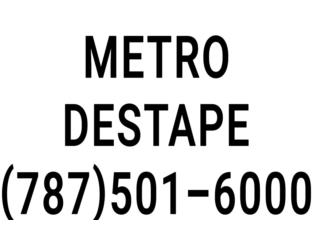 PlomeroMetro Destape 7875016000 Puerto Rico METRO DESTAPE