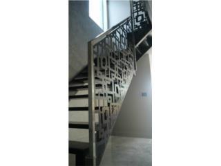 PASAMANOS, VERJAS, REJAS Puerto Rico Metal Art Designs-Iron Works