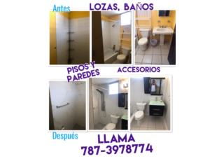 INSTALACION DE LOZAS  Puerto Rico International Handyman Plumbing