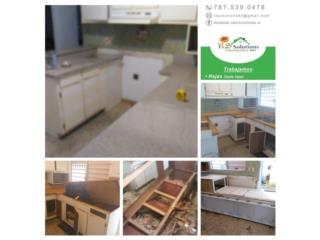 Restauracion gabinetes cocina Area Todos/All,Puerto Rico, RS SOLUTIONS