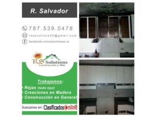 Restauracion gabinetes cocina Area Todos/All,Puerto Rico, RS SOLUTIONS