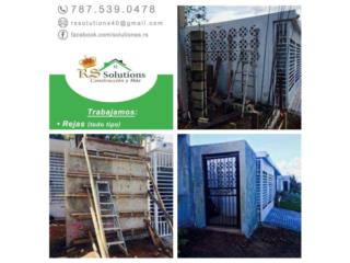 Contratista de construccion y remodelacion casas Puerto Rico RS SOLUTIONS CONSTRUCCION Y MAS
