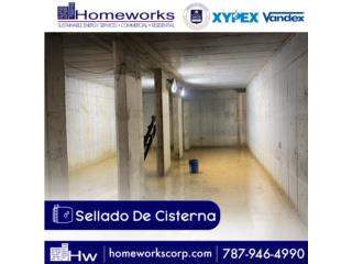Sellado de Cisterna de Concreto Puerto Rico Homeworks Corporation
