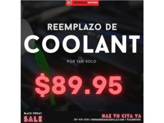 REMPLAZO DE COOLANT NISSAN $89.95 Clasificados Online  Puerto Rico