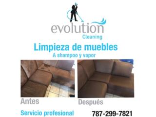 LIMPIEZA DE MUEBLES Puerto Rico EVOLUTION CLEANING INC.
