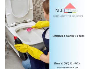 Limpieza 2 Cuartos - 1 Bano - Housekeeping Puerto Rico Nahomi Land-Housekeeping
