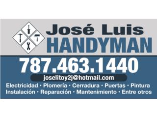 JOSE LUIS HANDYMAN Clasificados Online  Puerto Rico