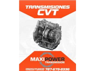TRANSMISIONES AUTOMATICAS Y CVT 36 MESES GARANTIA Puerto Rico MAXI POWER TRANSMISSION