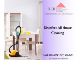 Disinfect All House Cleaning Clasificados Online  Puerto Rico