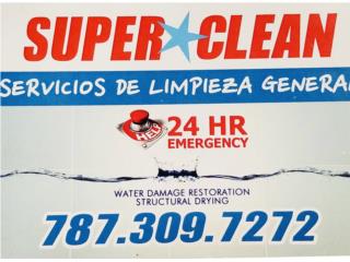 Inundaciones 24/7 emergencia Puerto Rico SUPER CLEAN 24/7 Limpiezas 24 horas emergencias