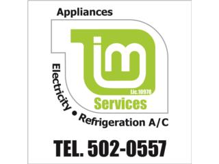 PERITO ELECTRICISTA CAROLINA 787-502-0557 Puerto Rico IM ELECTRIC & APPLIANCE SERVICES