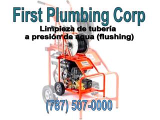 PLOMERÍA Y DESTAPE 24/7 Puerto Rico First Plumbing Corp