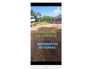 LIMPIEZA DE FINCAS,MOVIMIENTO DE TIERRAS Puerto Rico RS SOLUTIONS CONSTRUCCION Y MAS